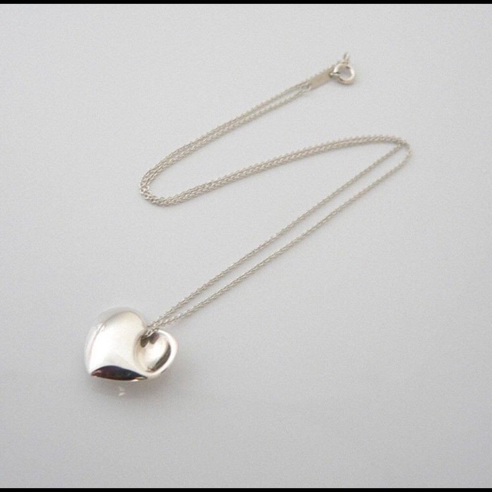 Tiffany & Co Folded Heart Pendant